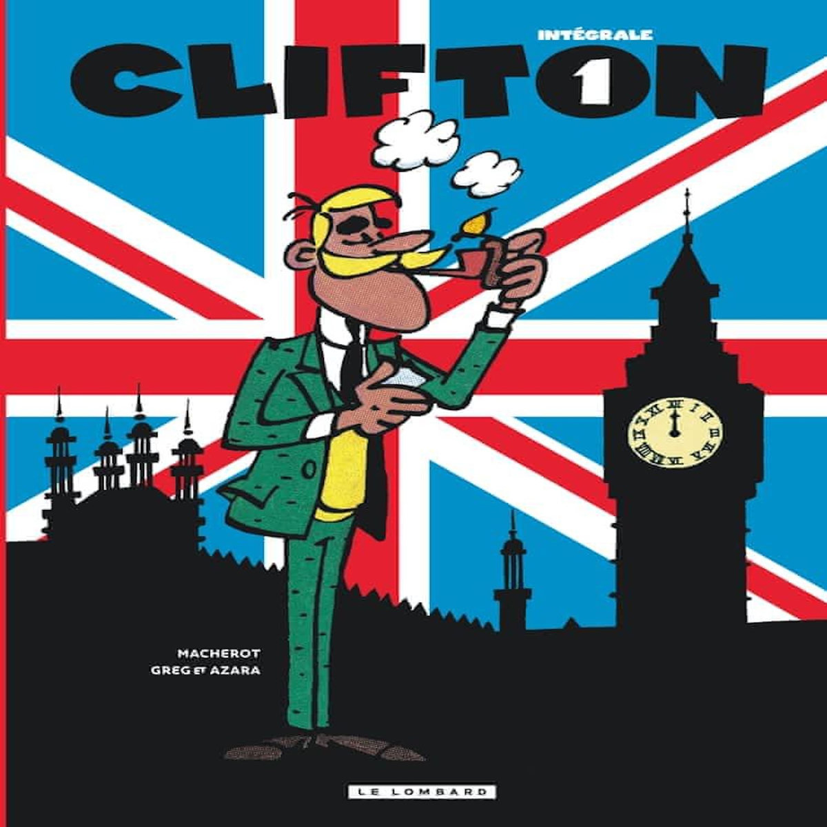 CLIFTON INTEGRALE TOME 1, Macherot Raymond