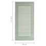 Voir la diapositive 6 : VIDAXL Tapis d'exterieur Vert 80x150 cm PP