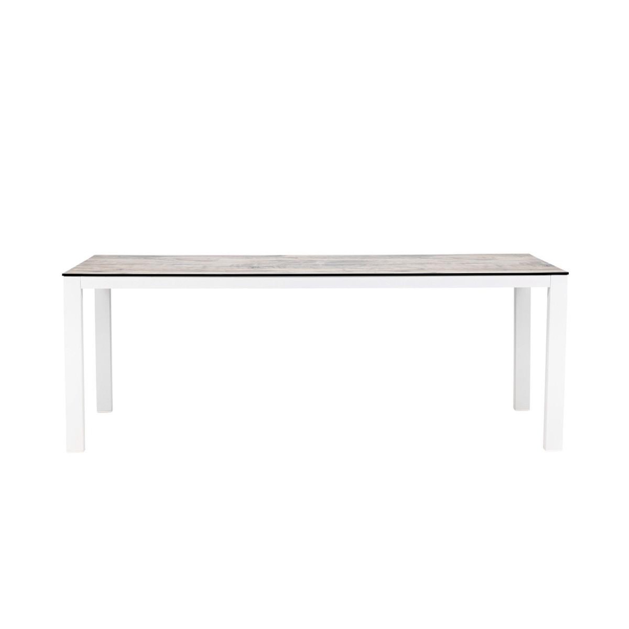 Voir la diapositive 4 : Paris Prix Table de jardin  llama  205cm gris