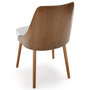 Voir la diapositive 3 : Paris Prix Lot de 2 Chaises Scandinave  Cargo  79cm Noisette & Blanc