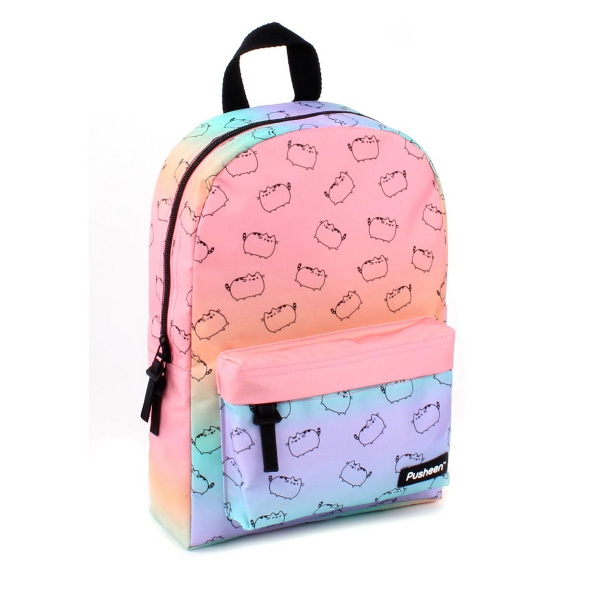  Sac à dos 1 compartiment + poche avant junior fille Pusheen See Ya multicolore