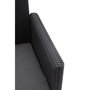 Voir la diapositive 6 : Keter Salon de jardin modulable en résine imitation rotin tressé - Noir - KETER - 4 personnes - MARIE