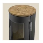 Supra Pierre de grès avec effet bois - compatible poêle à bois modèle CHLOE - économie de chaleur