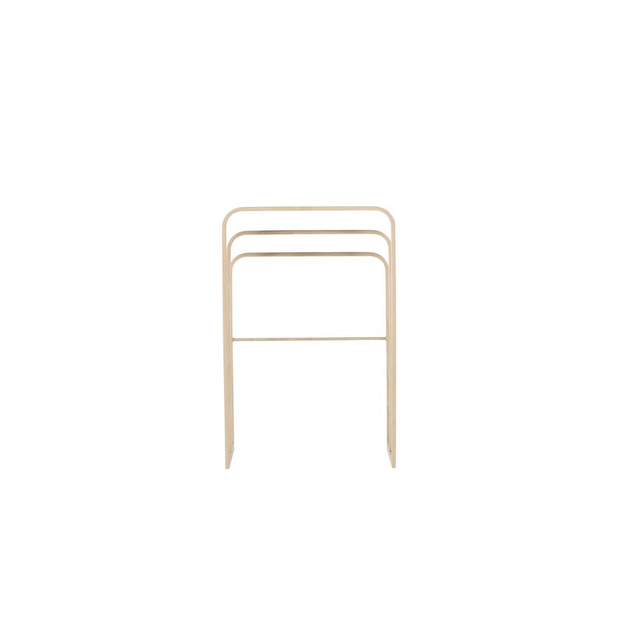 Voir la diapositive 5 : Paris Prix Porte-serviettes 3 arceaux  drammen  76cm naturel