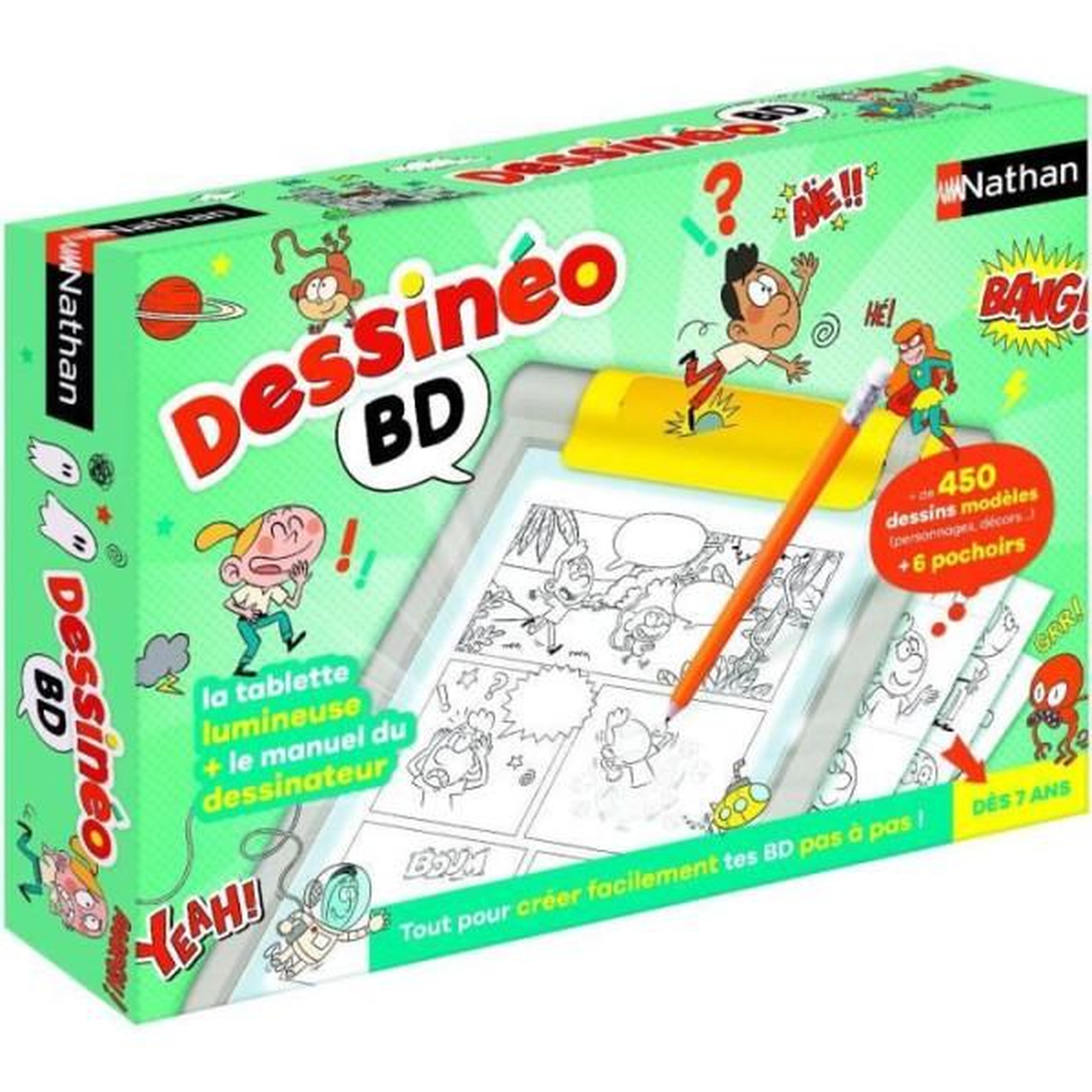 Nathan Jeux d'apprentissage - dessineo bd
