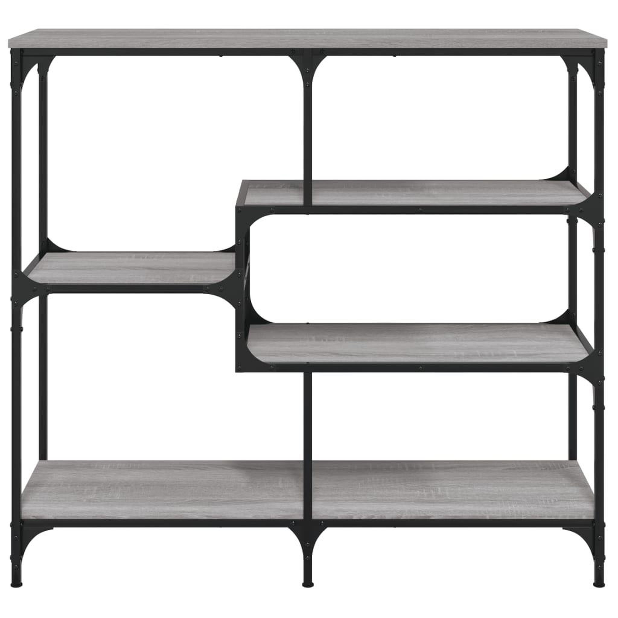 Voir la diapositive 4 : VIDAXL Table console sonoma gris 103x32x95 cm bois d'ingenierie