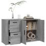 Voir la diapositive 5 : VIDAXL Buffet Sonoma gris 100x33x59,5 cm Bois d'ingenierie