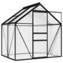 Voir la diapositive 2 : VIDAXL Serre Anthracite Aluminium 2,47 m^2