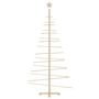 Voir la diapositive 3 : VIDAXL Arbre de Noël en bois pour decoration 180 cm bois massif de pin