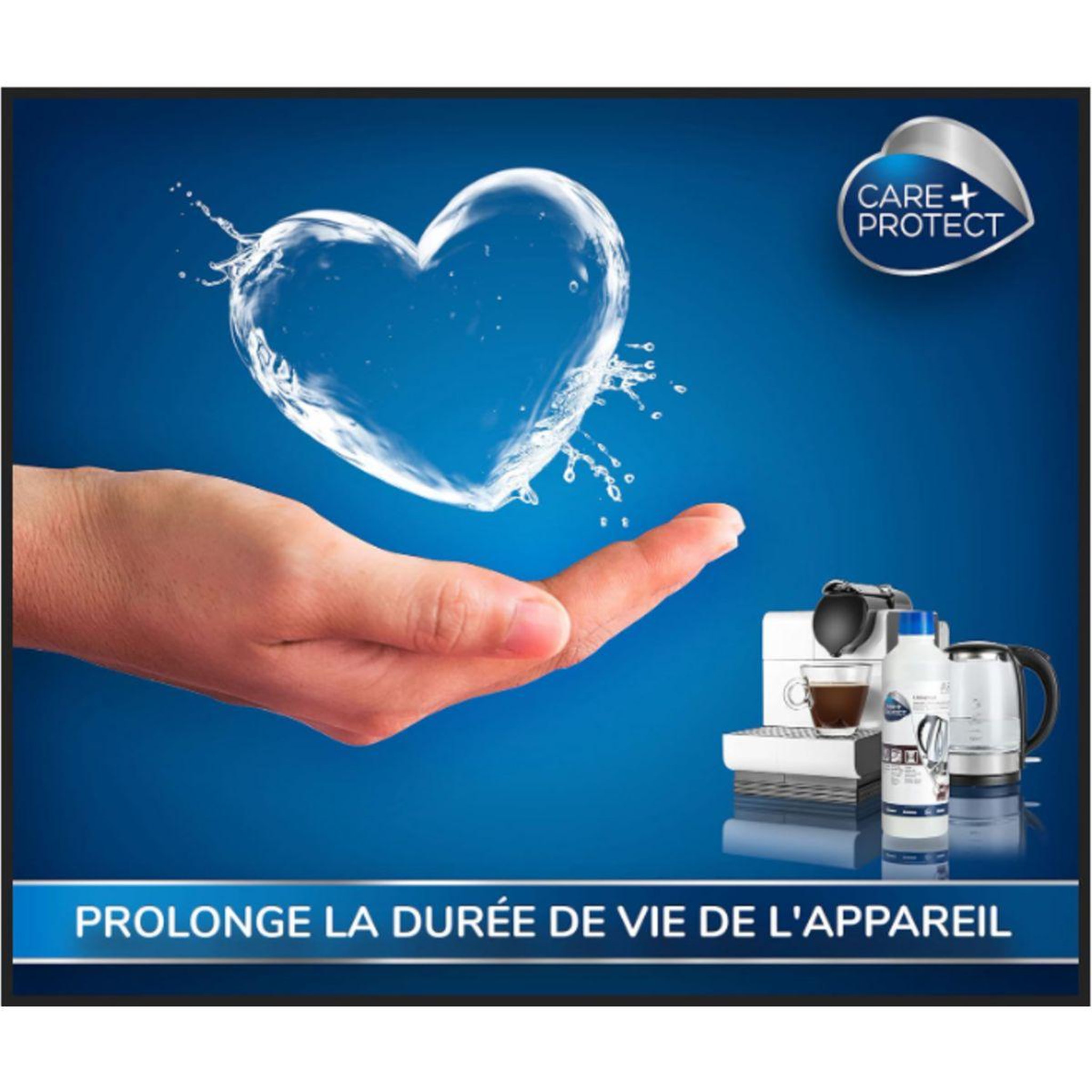 Voir la diapositive 4 : CARE PROTECT Anti calcaire detartrant universel machine à café 500