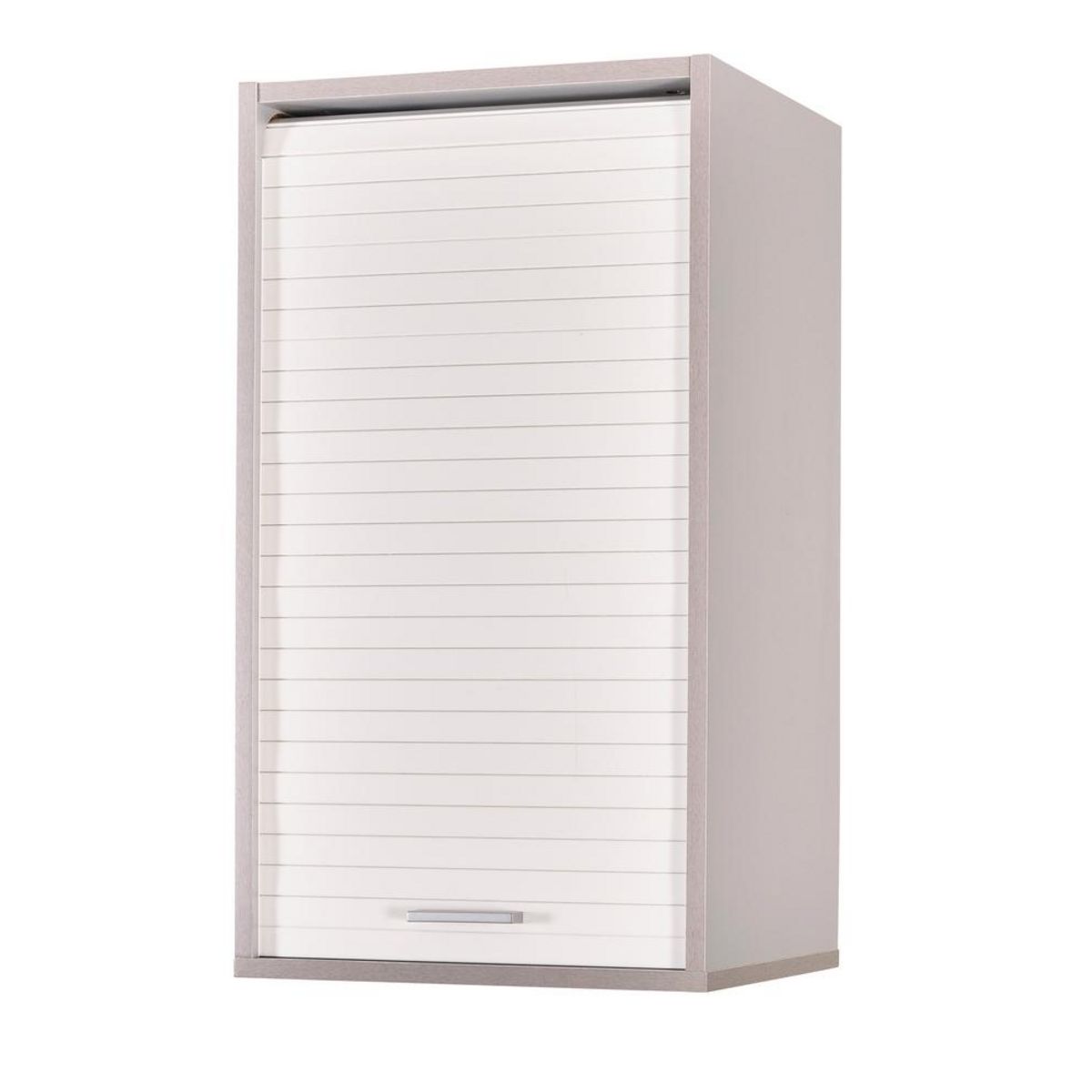 Rangement de cuisine à rideau coloris aluminium L40 cm - COOKING