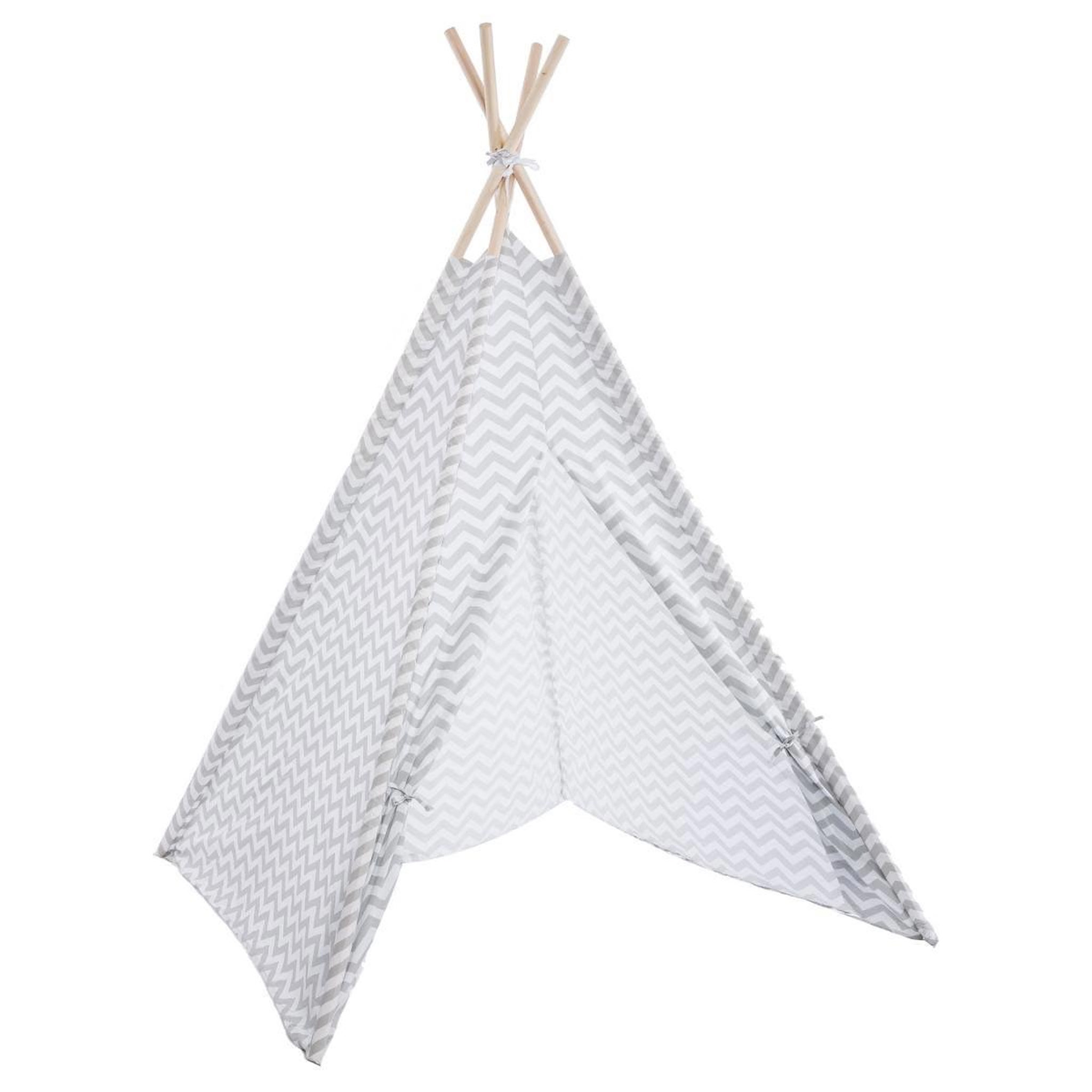 Atmosphera Kids Tipi déco enfant  motifs  160cm gris