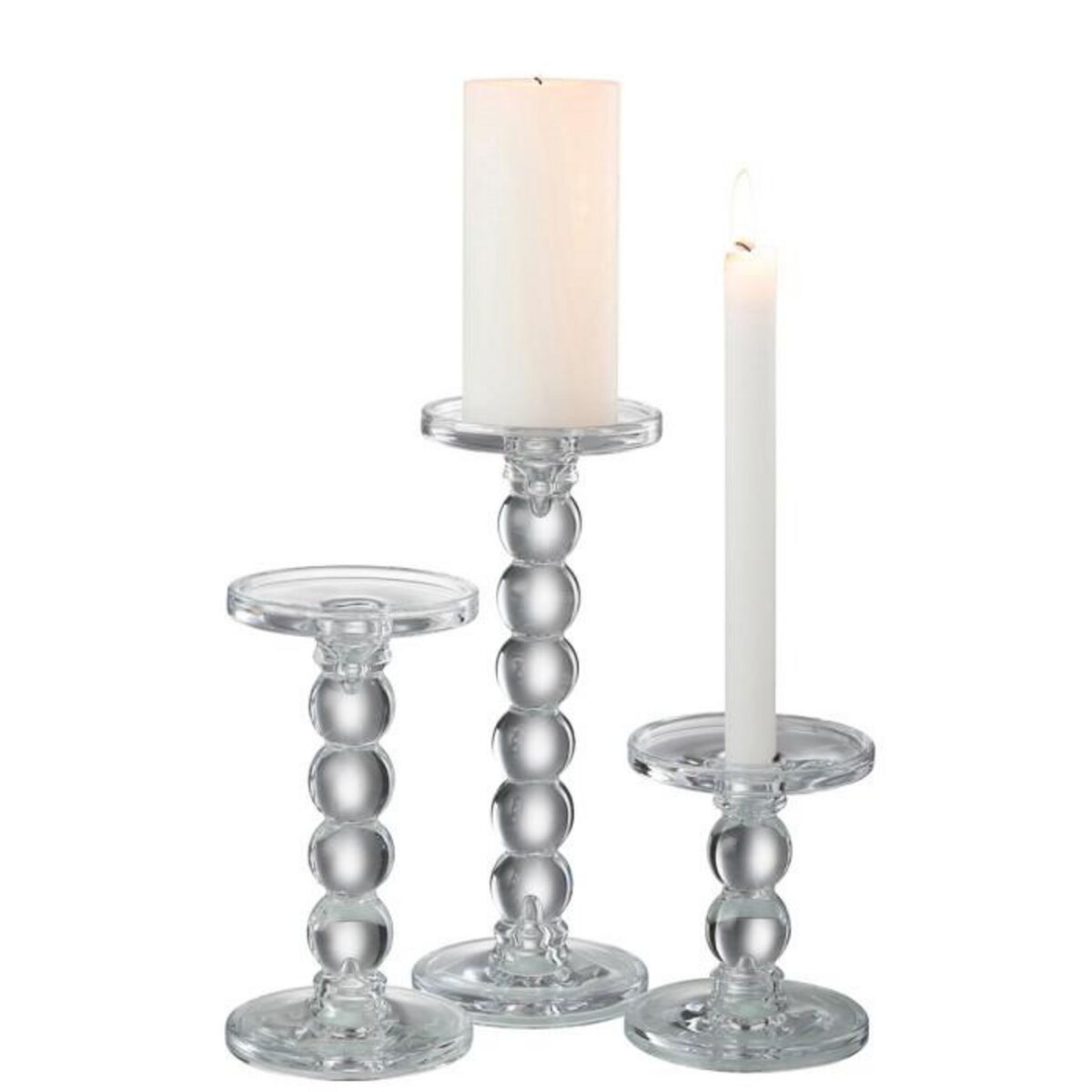 Paris Prix Chandelier Design en Verre  Gouttes  26cm Transparent