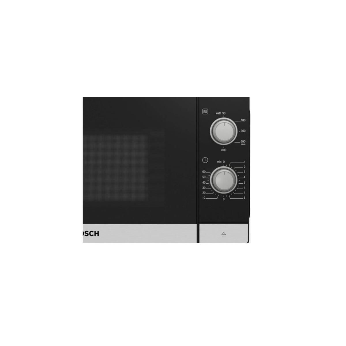 BOSCH Micro-ondes solo 25l 800w inox - FFL020MS2F