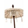 Voir la diapositive 4 : Paris Prix Parasol Déco  Pompons & Coquillages  90cm Beige