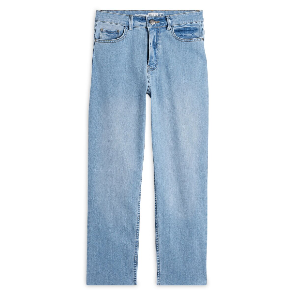 Jean regular femme outlet pas cher