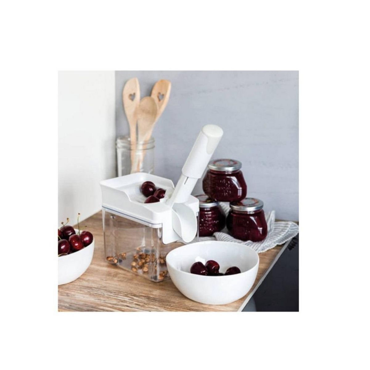 Leifheit Dénoyauteur cerise blanc - 37211