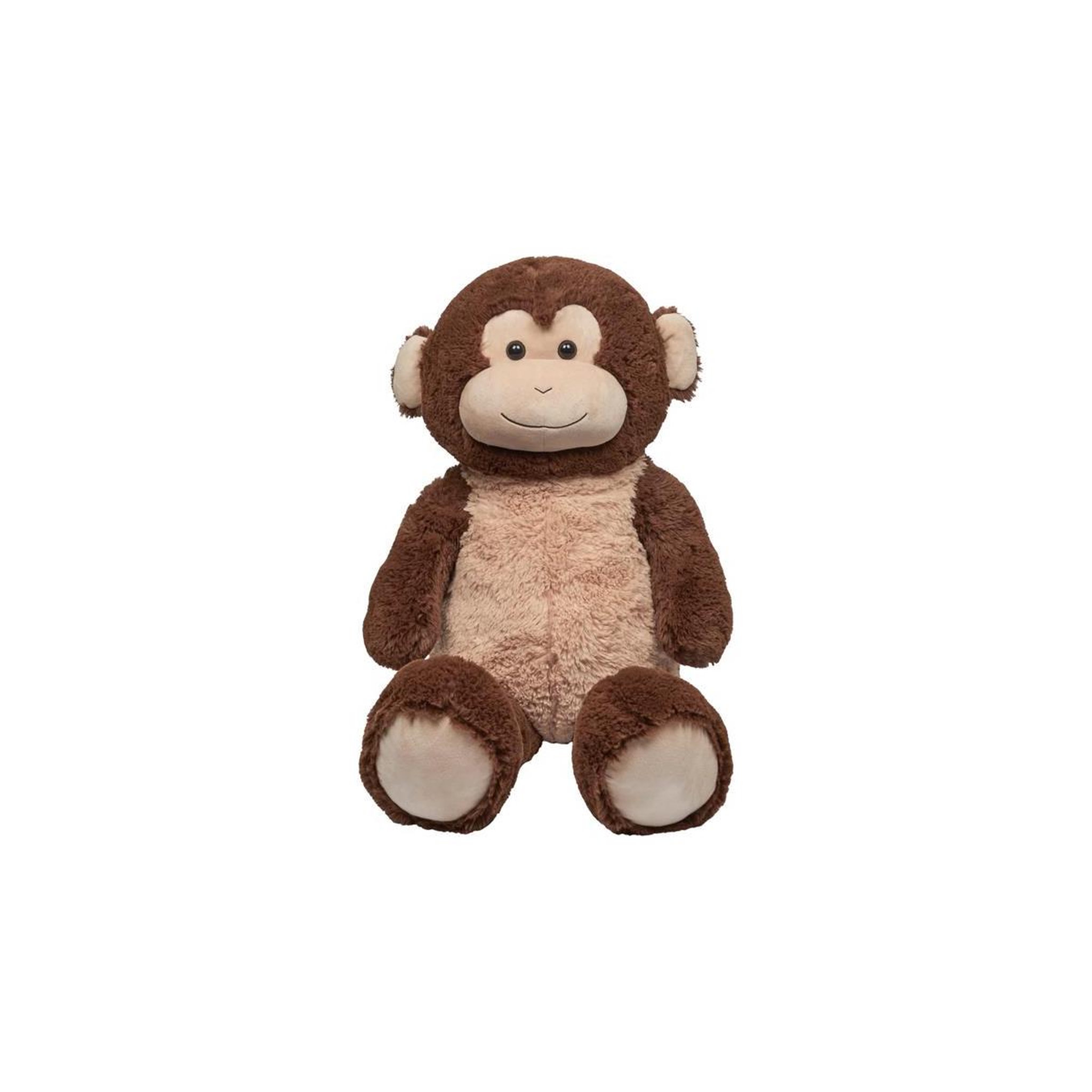 Jeux 2 momes Peluche géante  singe  100cm marron & beige