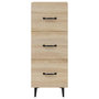 Voir la diapositive 5 : VIDAXL Buffet Chene sonoma 34,5x34x90 cm Bois d'ingenierie