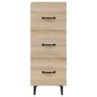 Voir la diapositive 5 : VIDAXL Buffet Chene sonoma 34,5x34x90 cm Bois d'ingenierie