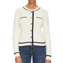 Voir la diapositive 1 : MORGAN Pull Écru Femme Morgan Bicolore