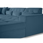 Voir la diapositive 5 : LISA DESIGN Vermont - canapé panoramique d'angle gauche - 7 places - en velours côtelé