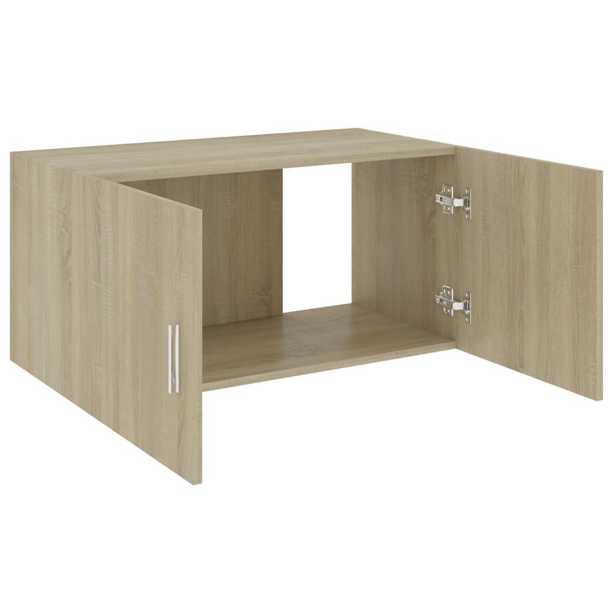 Voir la diapositive 4 : VIDAXL Armoire murale Chene sonoma 80x39x40 cm Bois d'ingenierie