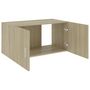 Voir la diapositive 4 : VIDAXL Armoire murale Chene sonoma 80x39x40 cm Bois d'ingenierie