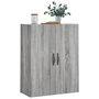 Voir la diapositive 4 : VIDAXL Armoire murale sonoma gris 69,5x34x90 cm bois d'ingenierie