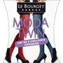 LE BOURGET Lot de 2 paires de collants opaques Moda Twin