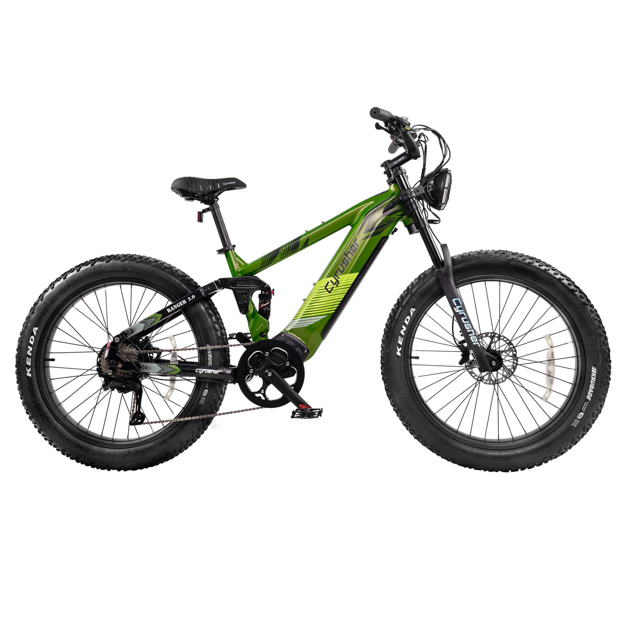 Voir la diapositive 1 : CYRUSHER VTT électrique Cyrusher Ranger 2.0 à gros pneus