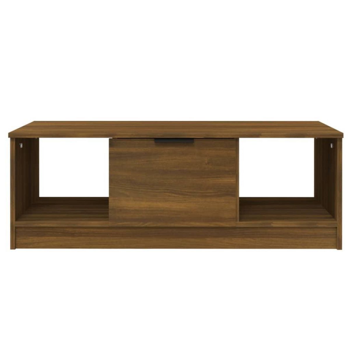 VIDAXL Table basse chene marron 102x50x36 cm bois d'ingenierie