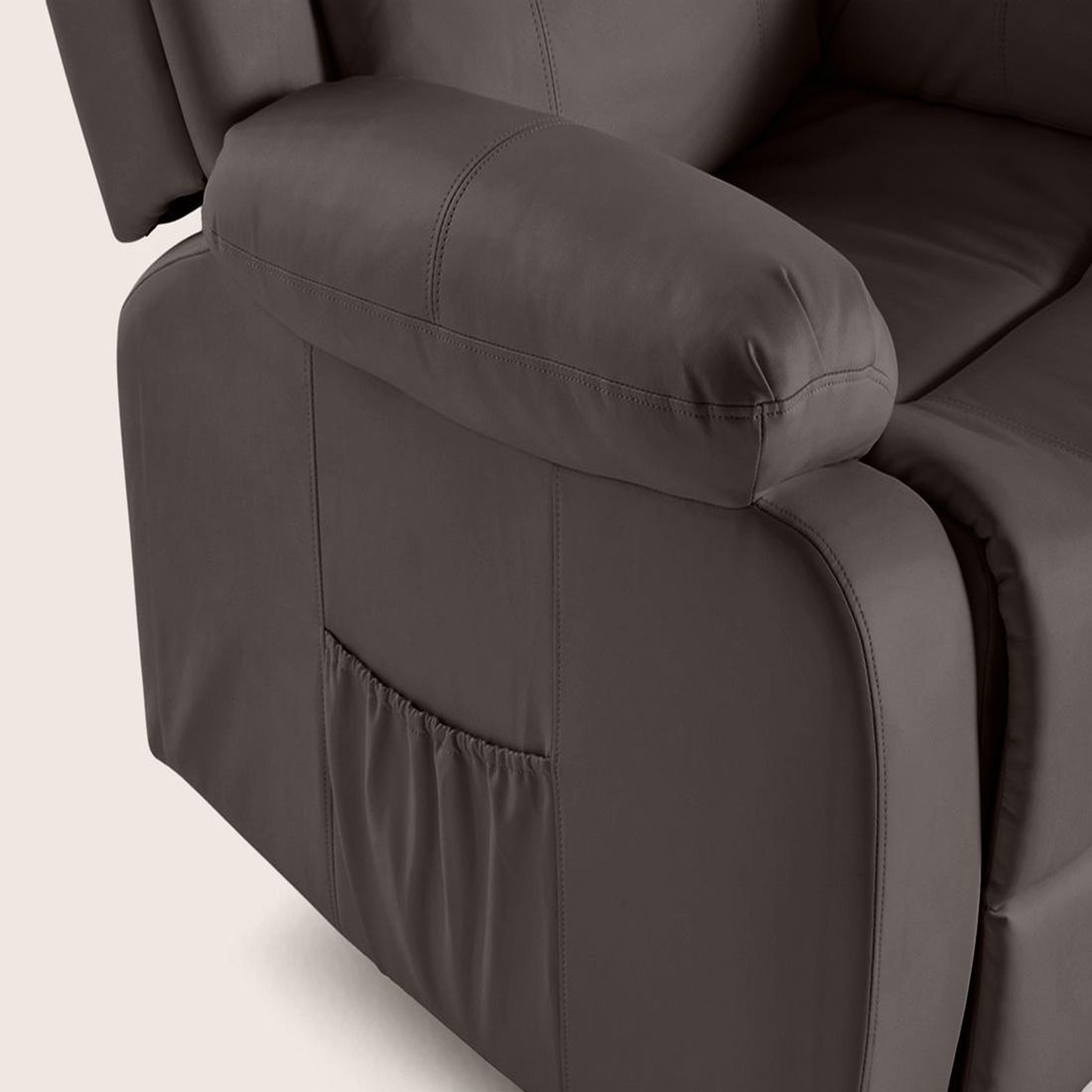 Voir la diapositive 4 : BEST MOBILIER Armand - fauteuil relax électrique en simili