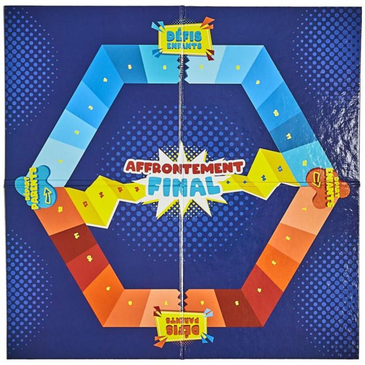 Paris Prix Jeu des Défis  Parents vs Enfants  30cm Multicolore