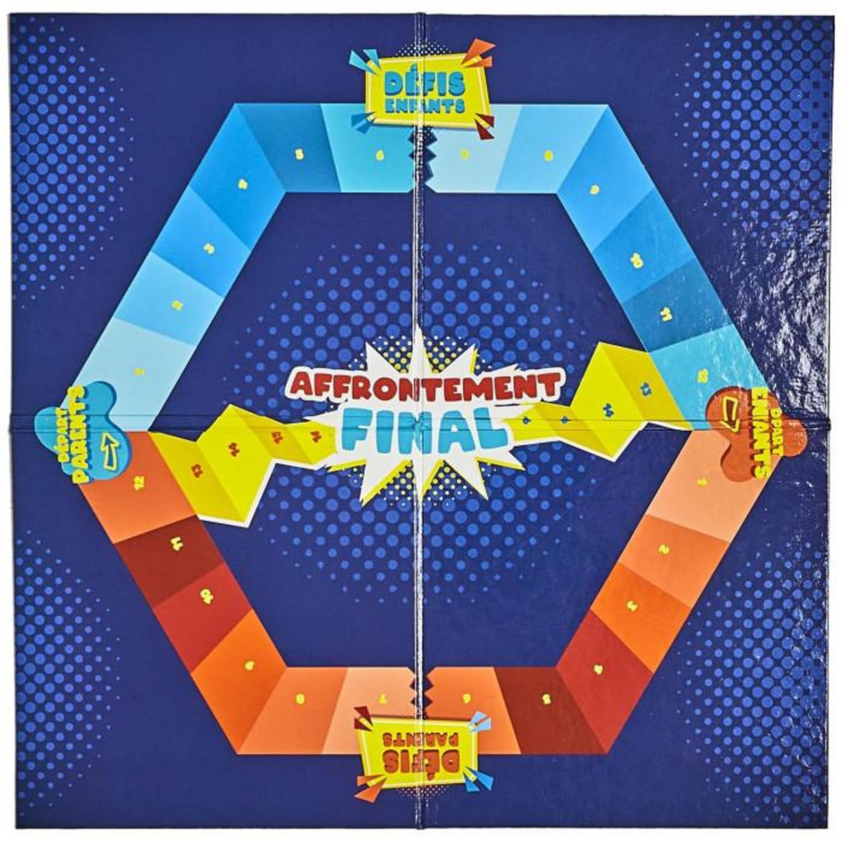 Paris Prix Jeu des Défis  Parents vs Enfants  30cm Multicolore