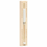 VIDAXL Minuterie a sable pour sauna 15 minutes Bois massif de pin