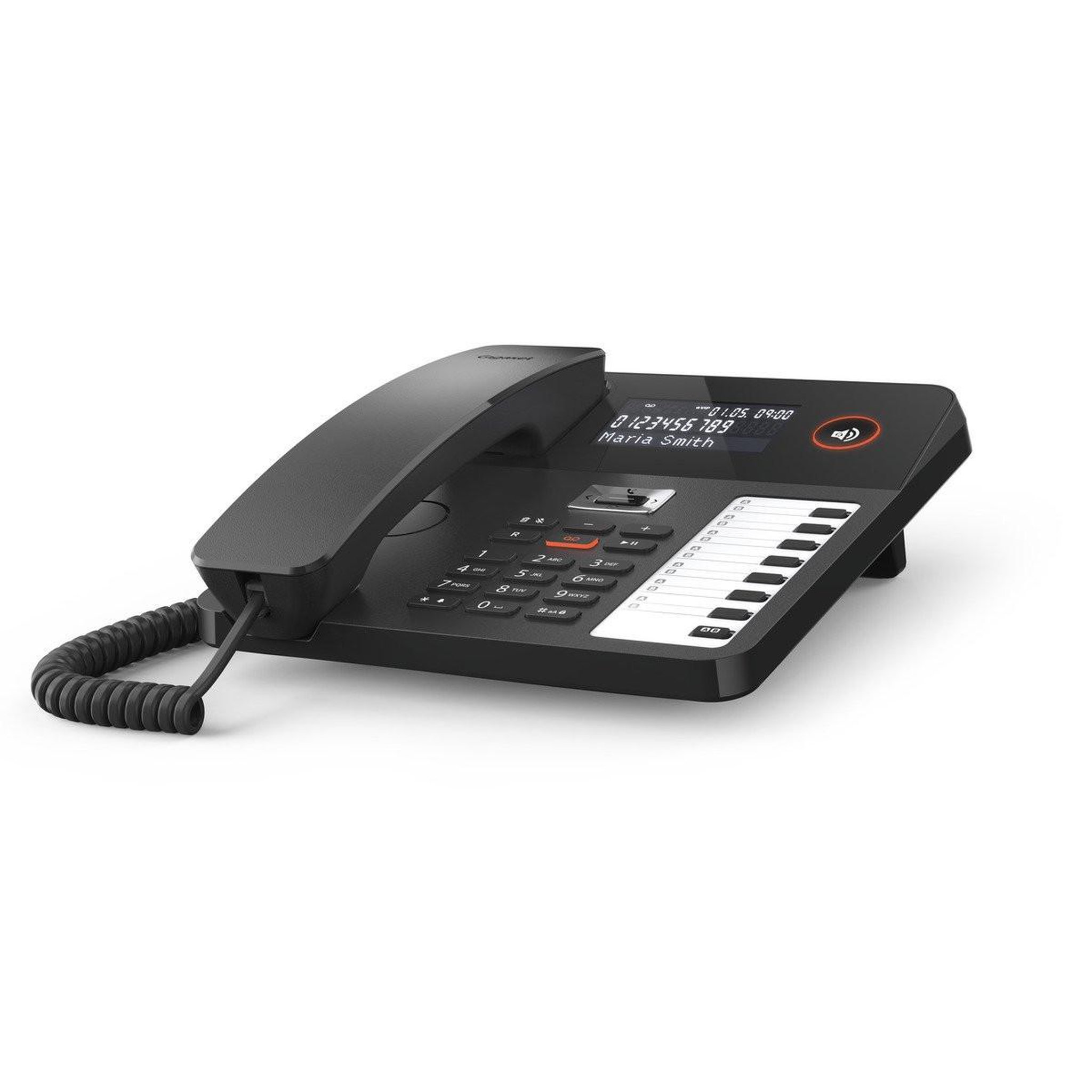 Voir la diapositive 3 : GIGASET Téléphone sans fil analogique Gigaset DESK 800A Noir