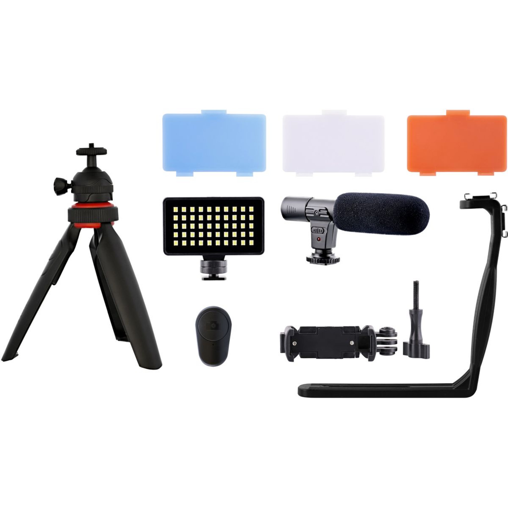 Voir la diapositive 2 : TNB Trépied Pack vidéo smartphone pour Vlog
