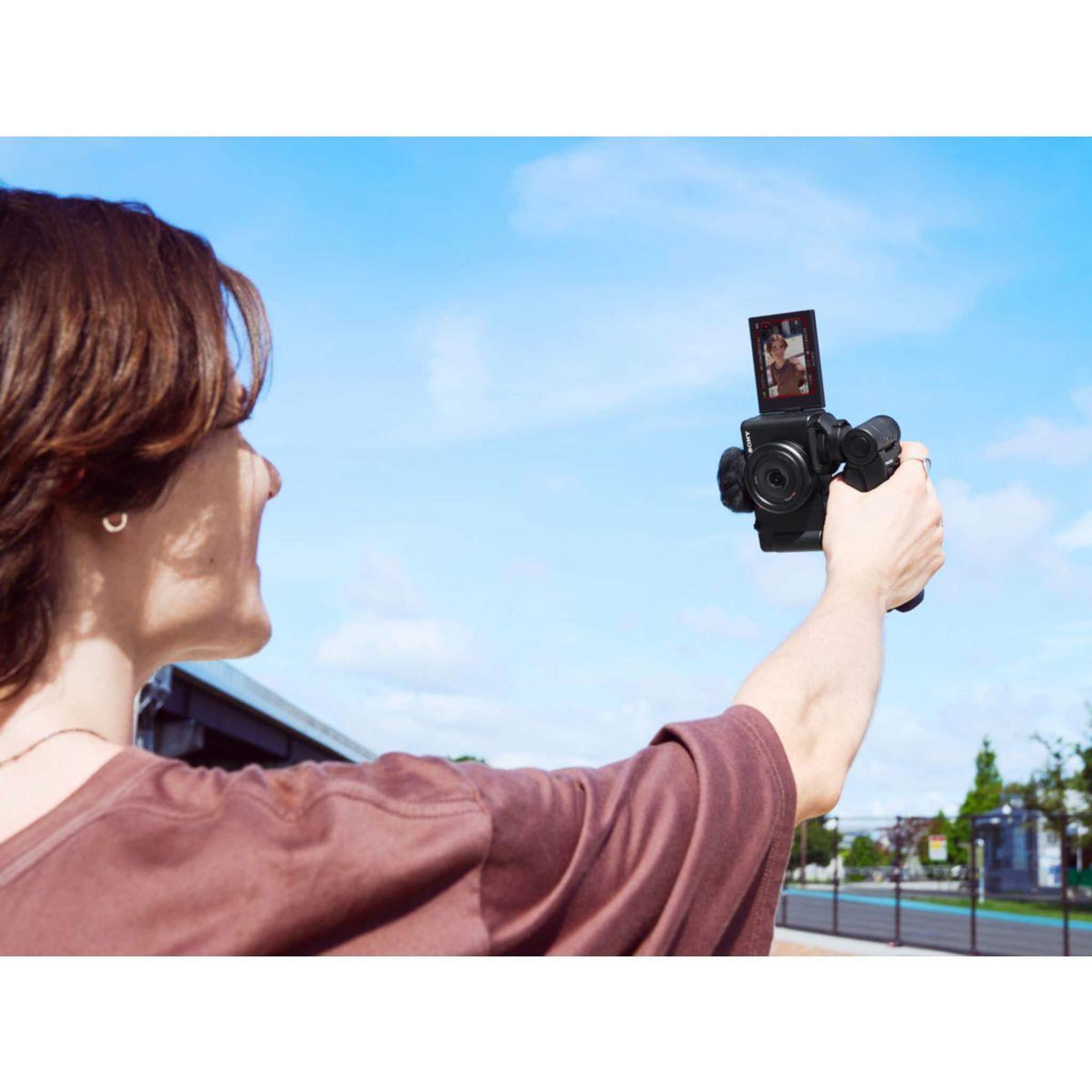 Voir la diapositive 3 : SONY Appareil photo Compact ZV-1F vlog