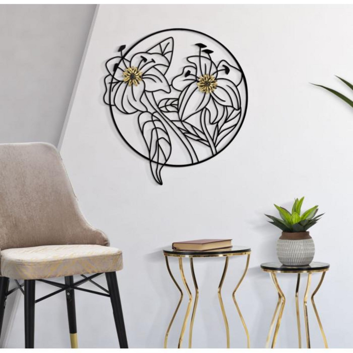 Paris Prix Décoration Murale Encadrée en Métal  Simply Flotis  69cm Noir