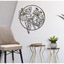 Voir la diapositive 5 : Paris Prix Décoration Murale Encadrée en Métal  Simply Flotis  69cm Noir