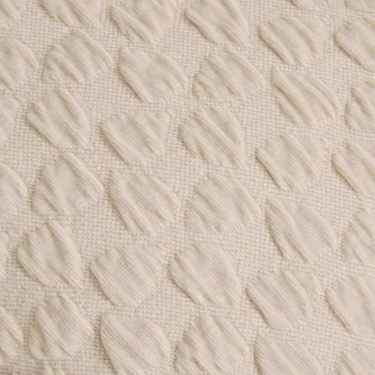 ATMOSPHERA Coussin Chenillé 3D  Nova  40x40cm Beige