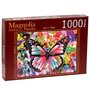  Puzzle 1000 pièces : Papillon coloré
