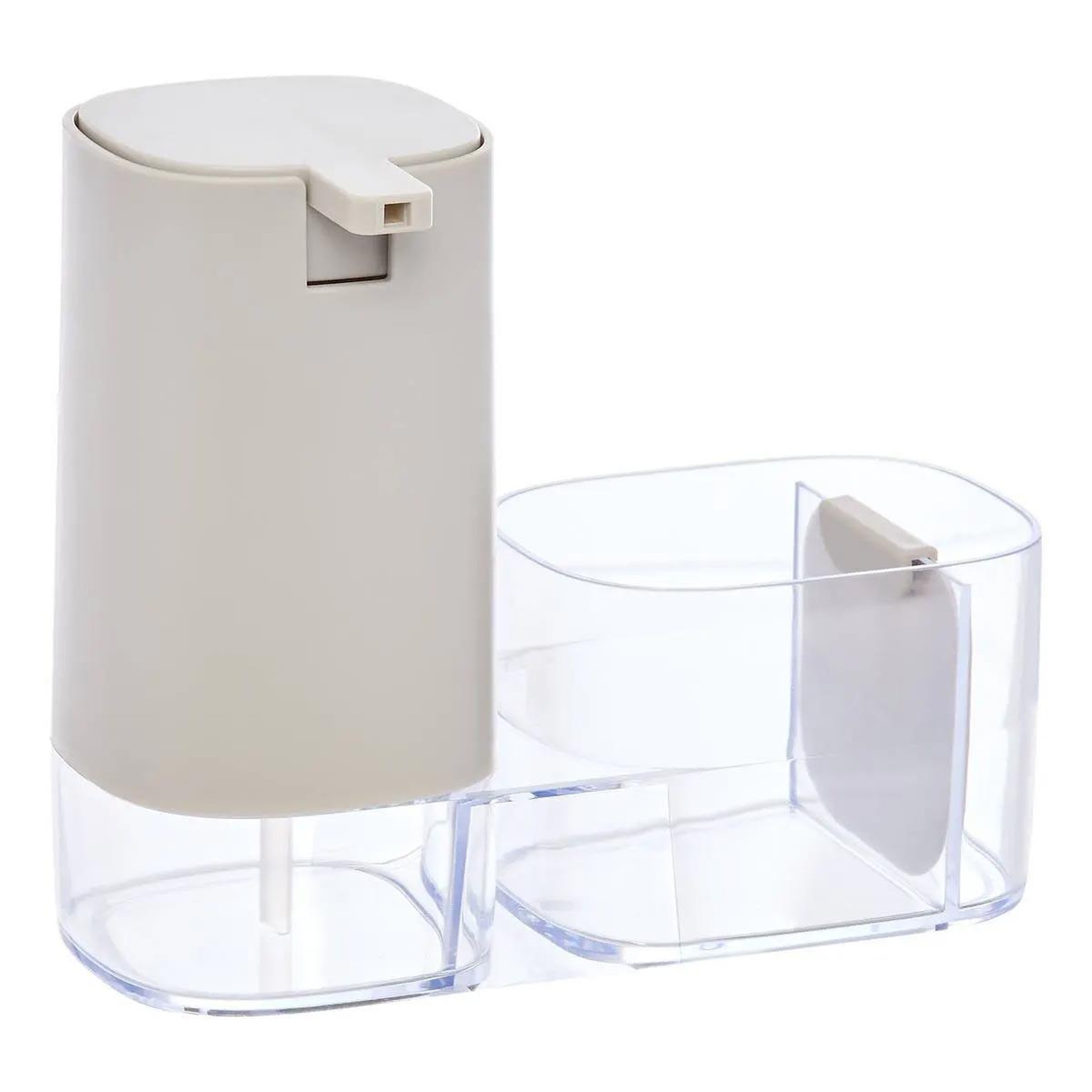 FIVE Distributeur de savon & organiseur d'évier  poly  19cm argile