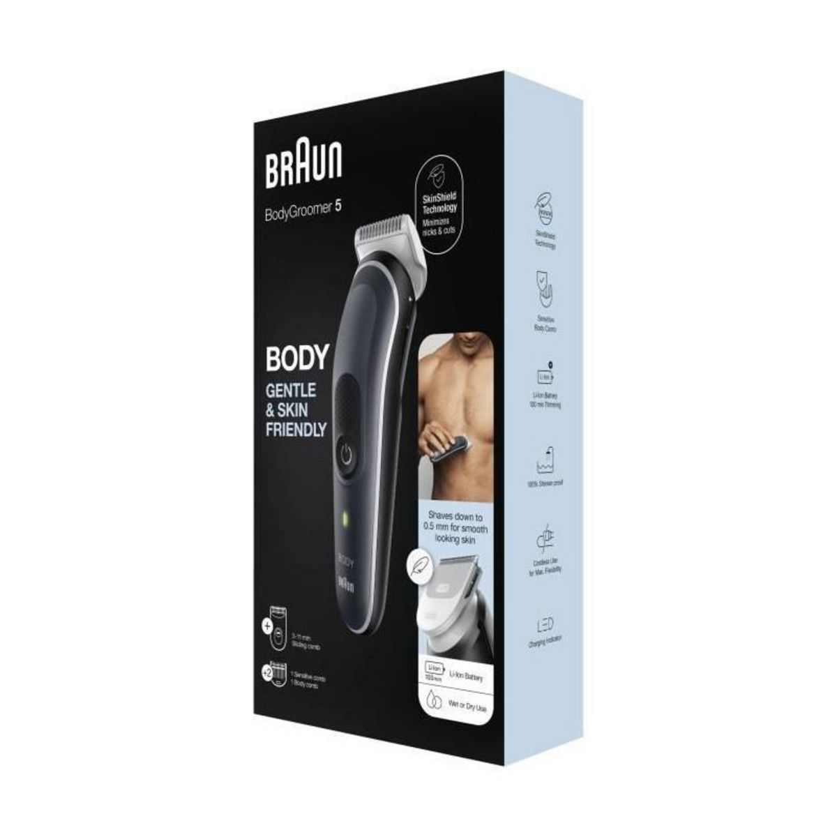 BRAUN Tondeuse corps rechargeable - BG5340