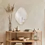 The Home Deco Factory Miroir contour bois losange Elio H60
