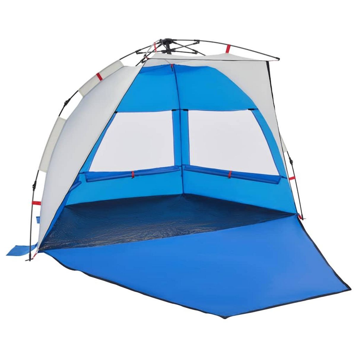 VIDAXL Tente de plage 2 personnes liberation rapide impermeable