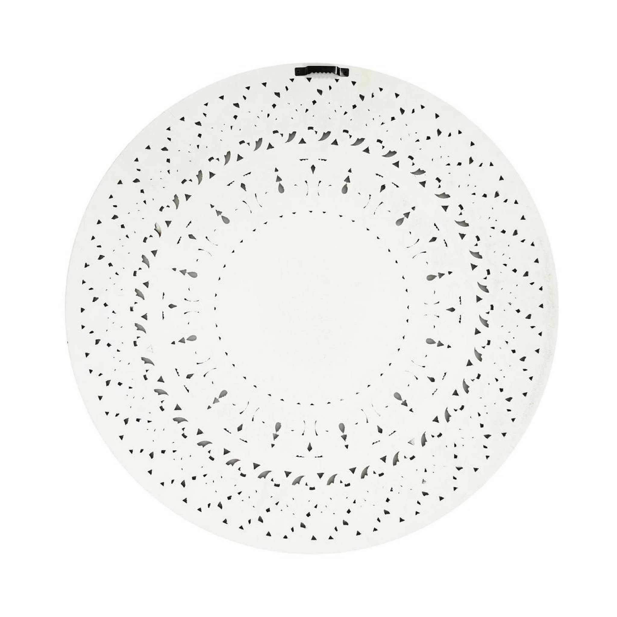 Voir la diapositive 2 : The Home Deco Factory Décoration murale  ethnique  60cm blanc & or