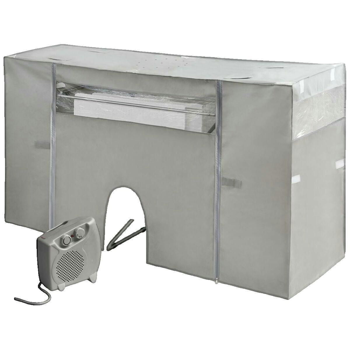 Rayen Couvre-séchoir chauffant Rayen extensible gris
