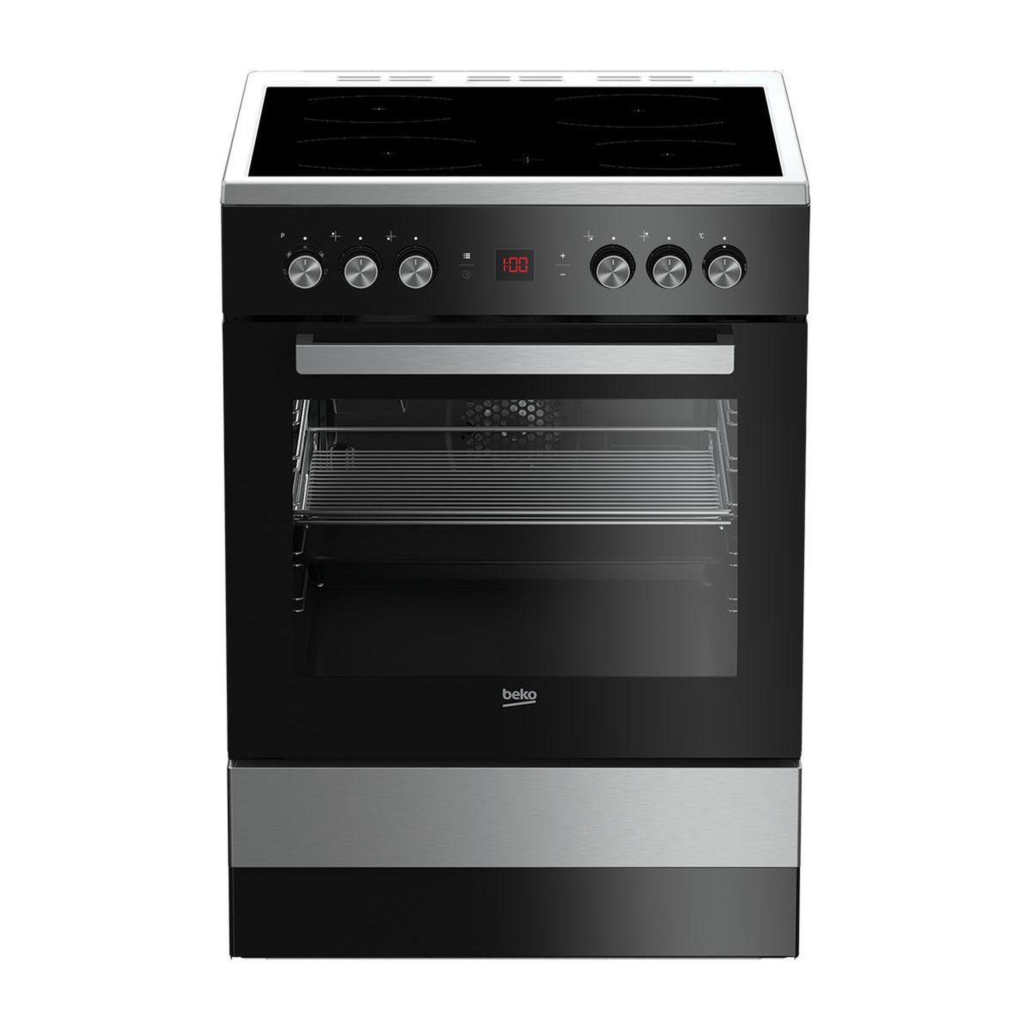 Beko Cuisinière vitrocéramique FSE67301XCS